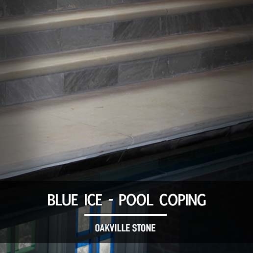 Blue Ice Pool Coping