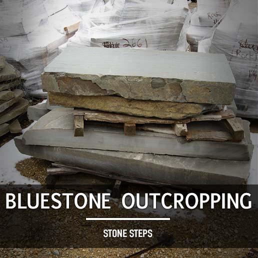 Bluestone Outcropping Steps