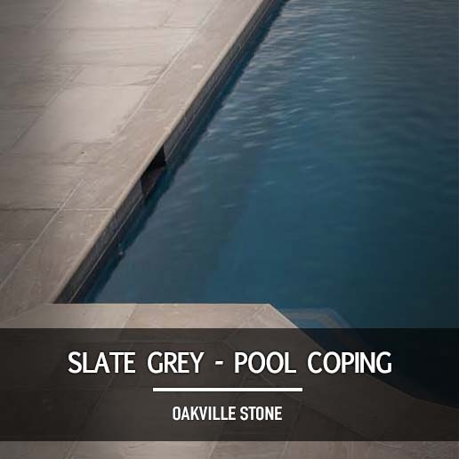 Slate Grey Pool Coping